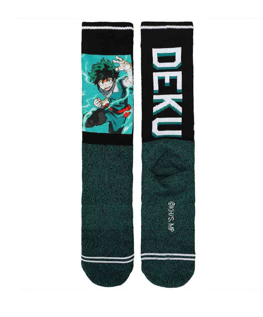 My Hero Academia Deku 360 Character Anime Adult Crew Socks - Fundom