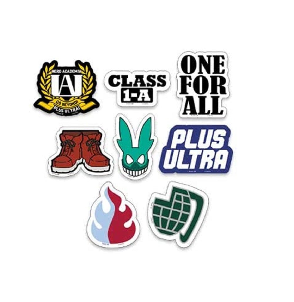 My Hero Academia Deku Plus Ultra Anime Sticker Symbols Die - Cut Set - Fundom