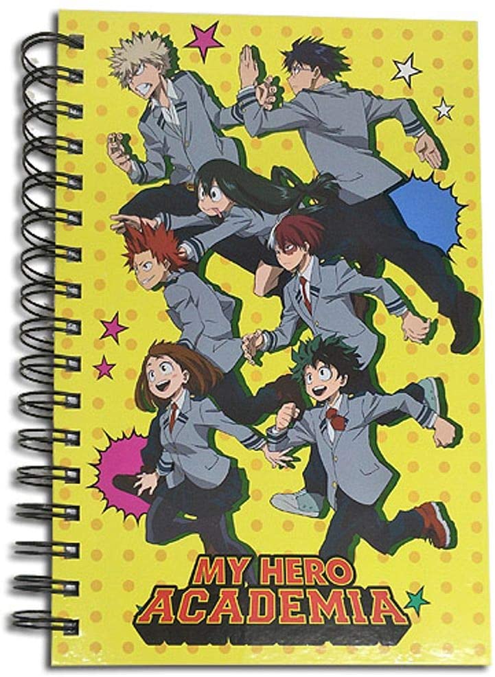My Hero Academia Group Anime Spiral Notebook - Fundom