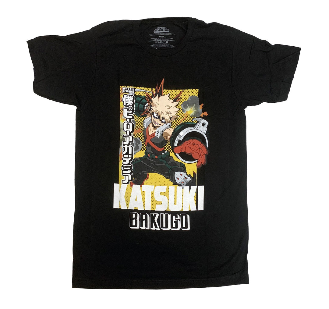 My Hero Academia Katsuki Bakugo Anime Adult T-Shirt - Fundom