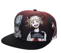 My Hero Academia League of Villains Anime Red & Black Snapback Hat Cap - Fundom