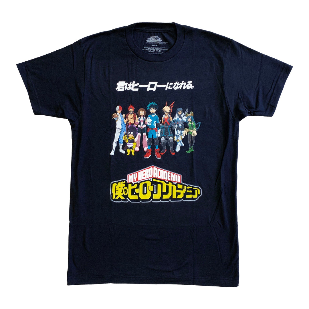 My Hero Academia Main Group Adult T Shirt - Fundom