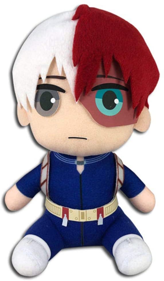 My Hero Academia - Shoto Todoroki Hero Costume Sitting Anime Plush 7'' - Fundom