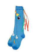 My Little Pony Friendship Is Magic Rainbow Dash Knee Socks With Tail - Fundom