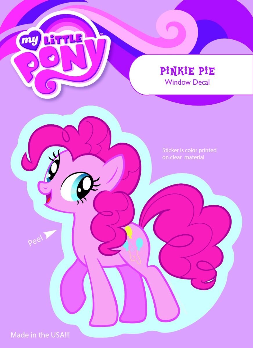 My Little Pony Pinkie Pie Car Window Decal Sticker - Fundom