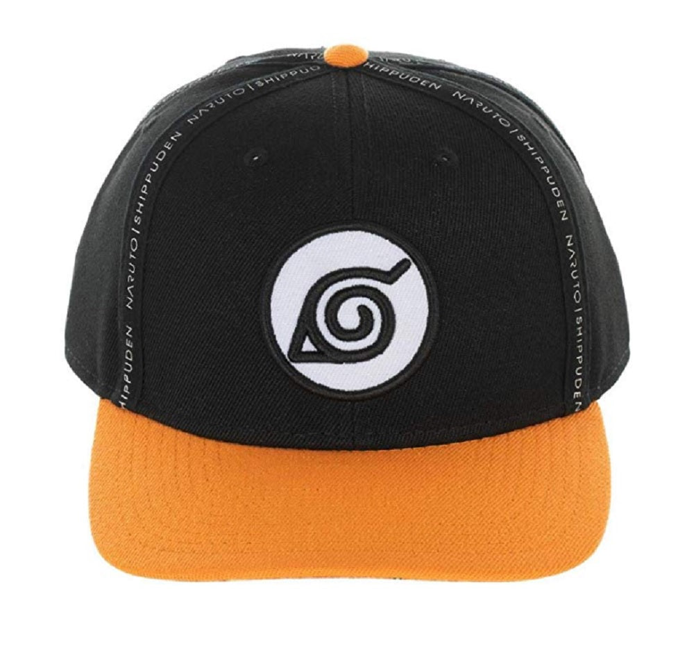 Naruto: Shippuden - Hidden Leaf Village Taping Pre-Curved Snapback Hat