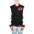 Naruto Shippuden Akatsuki Clan Symbol Men's Letterman Jacket - Fundom