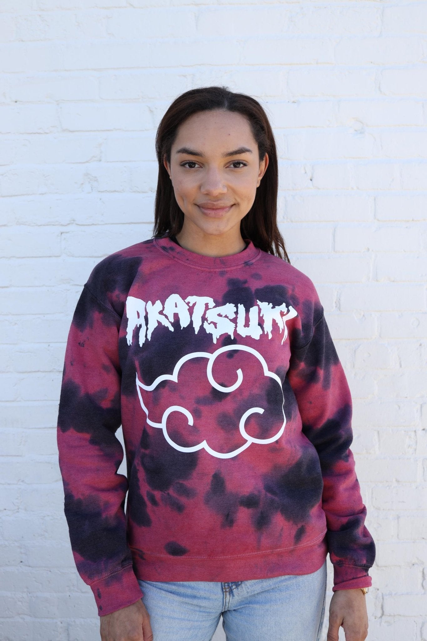 Naruto Shippuden Akatsuki Cloud Drip Licensed Adult Sweatshirt - Fundom