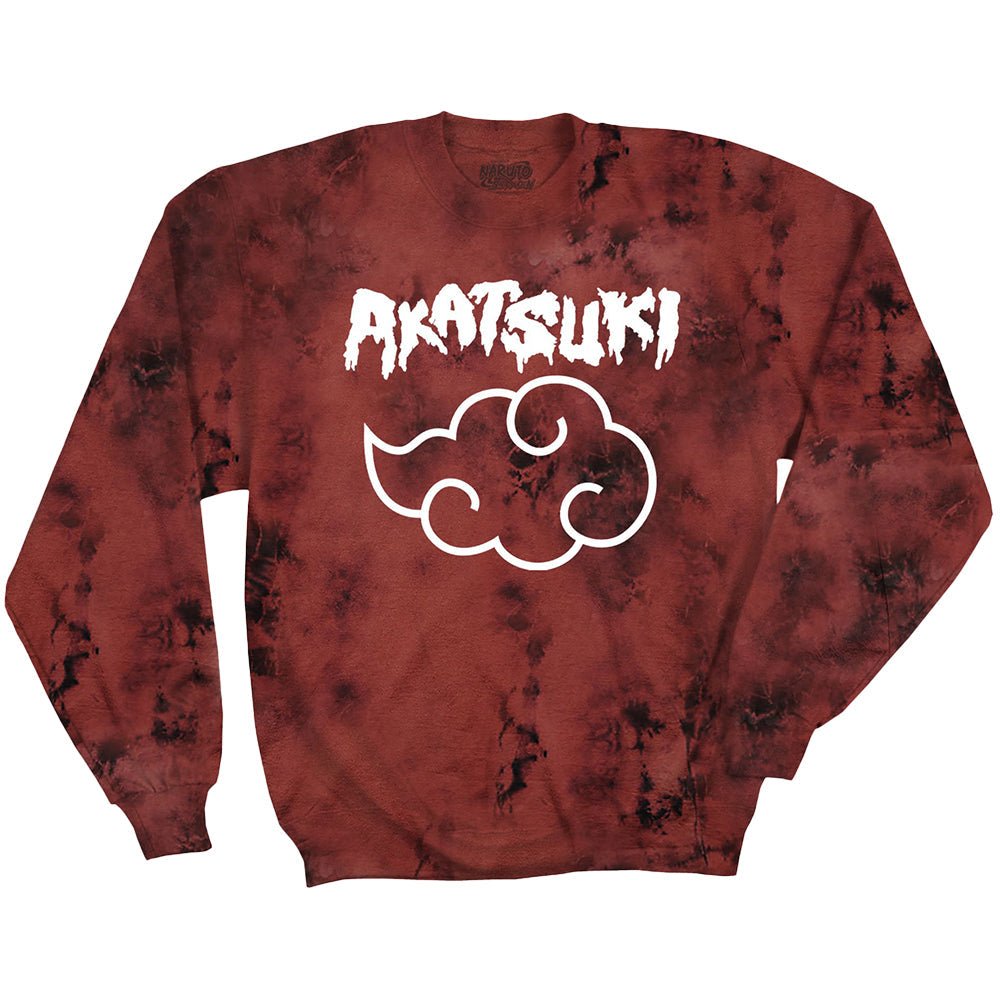 Naruto Shippuden Akatsuki Cloud Drip Licensed Adult Sweatshirt - Fundom