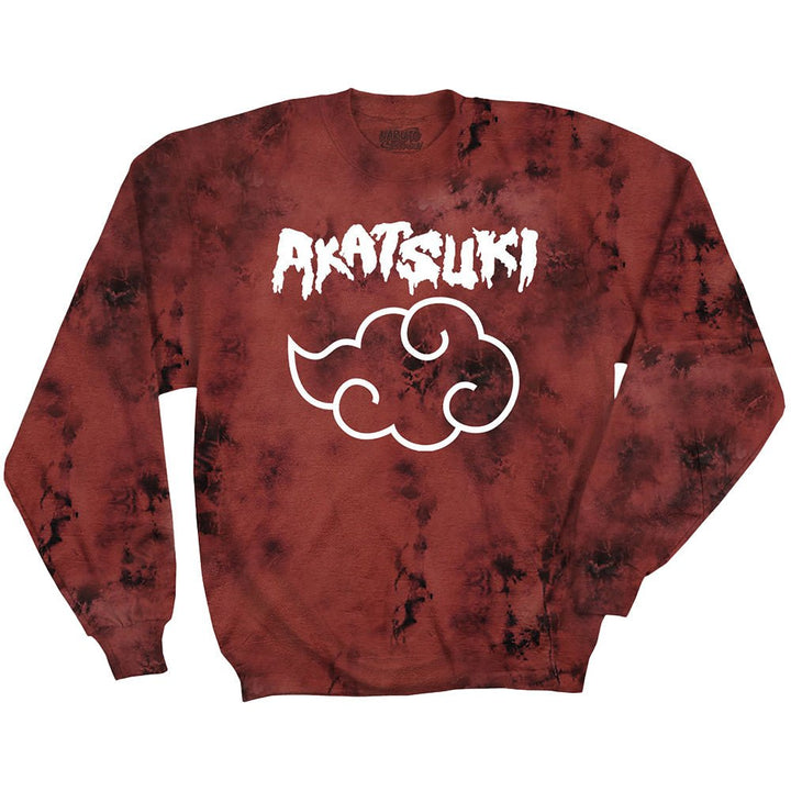 Naruto Shippuden Akatsuki Cloud Drip Licensed Adult Sweatshirt - Fundom