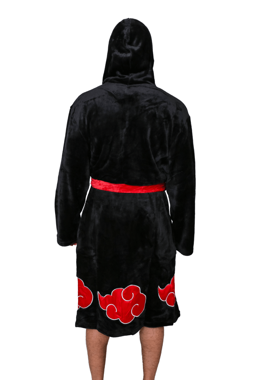 Naruto Shippuden Akatsuki Costume Bath Robe Fleece Anime Bathrobe - Fundom