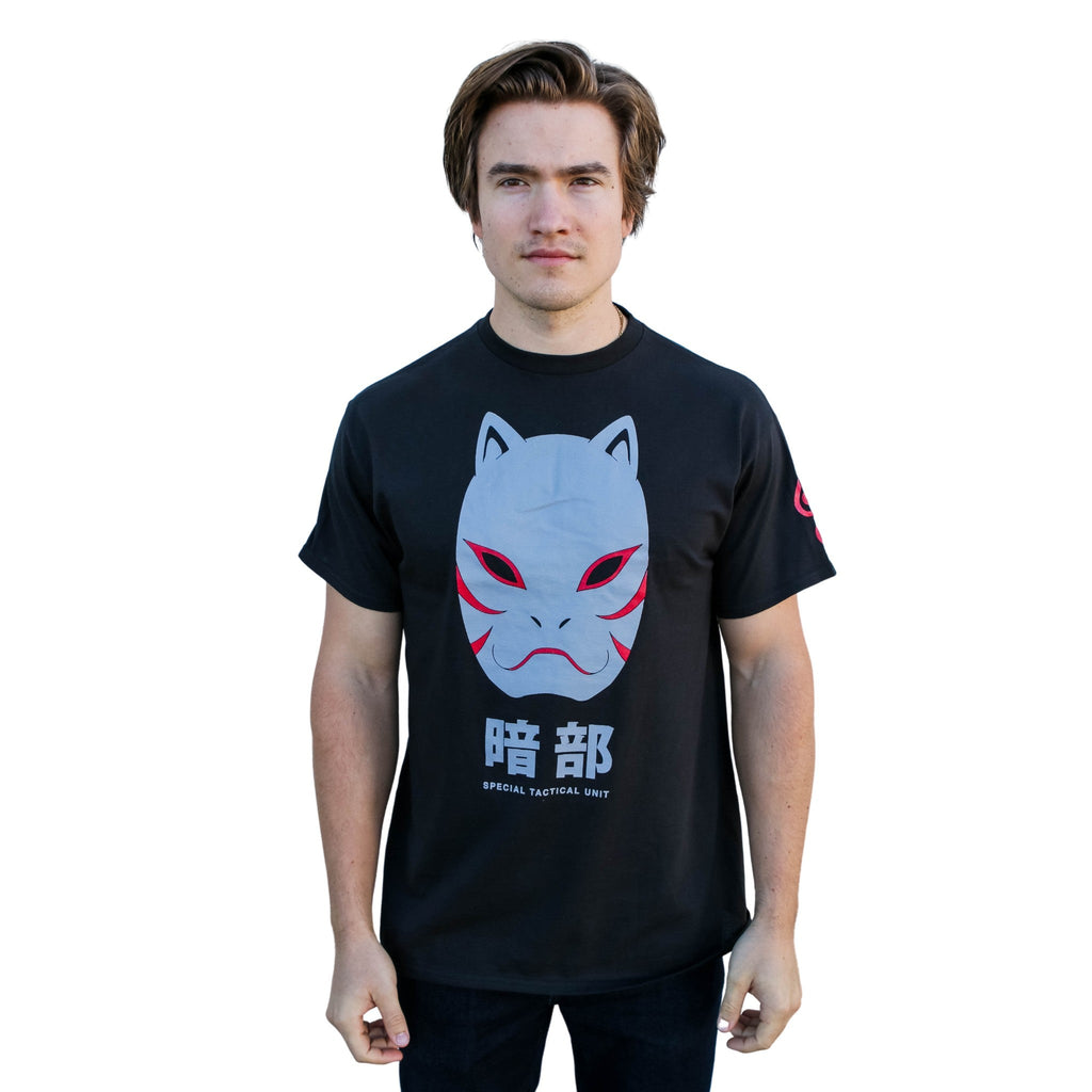 Naruto Shippuden Anbu Black Ops Mask Anime T Shirt - Fundom