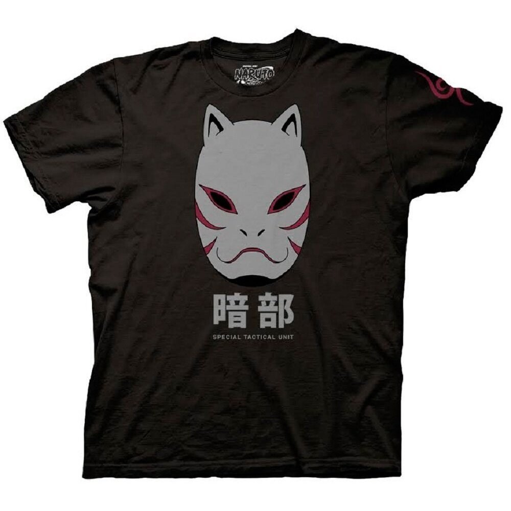 Naruto Shippuden Anbu Black Ops Mask Anime T Shirt - Fundom