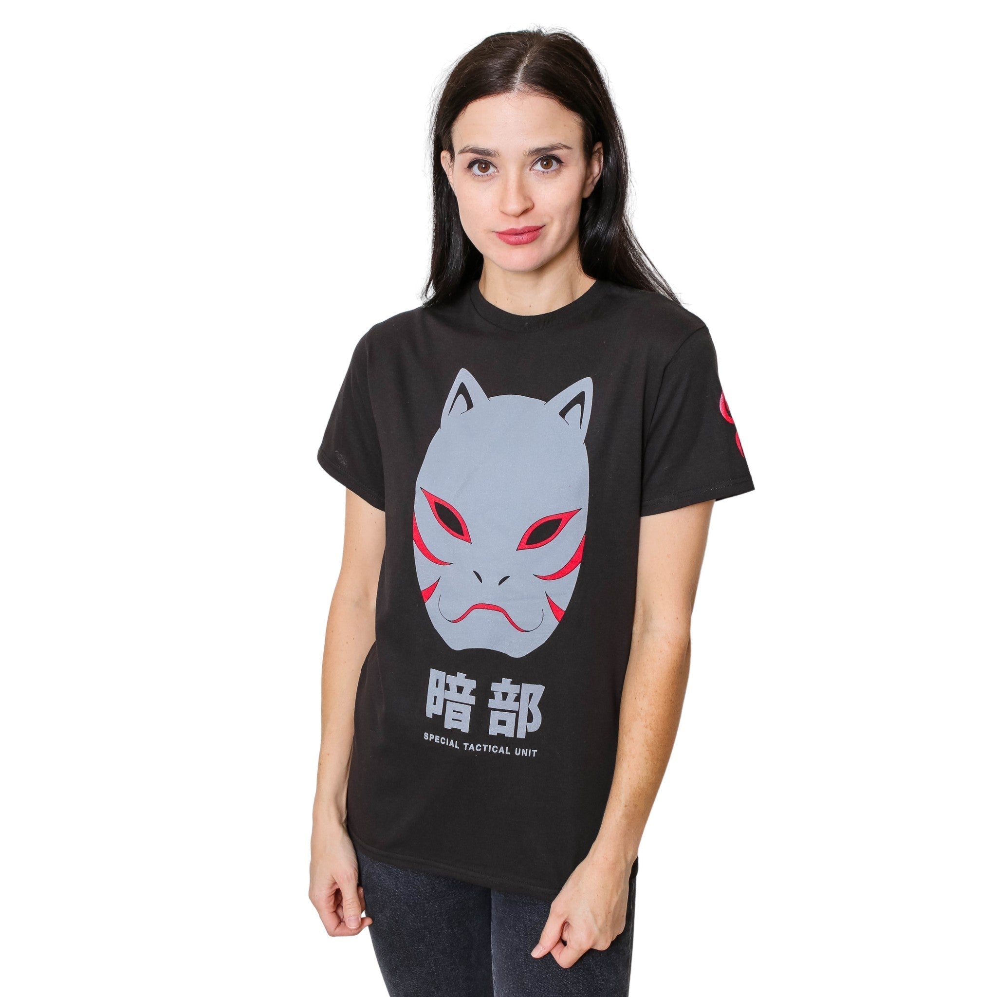Naruto Shippuden Anbu Black Ops Mask Anime T Shirt - Fundom
