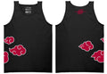 Naruto Shippuden Anti Leaf Clouds Akatsuki Adult Tank Top - Fundom