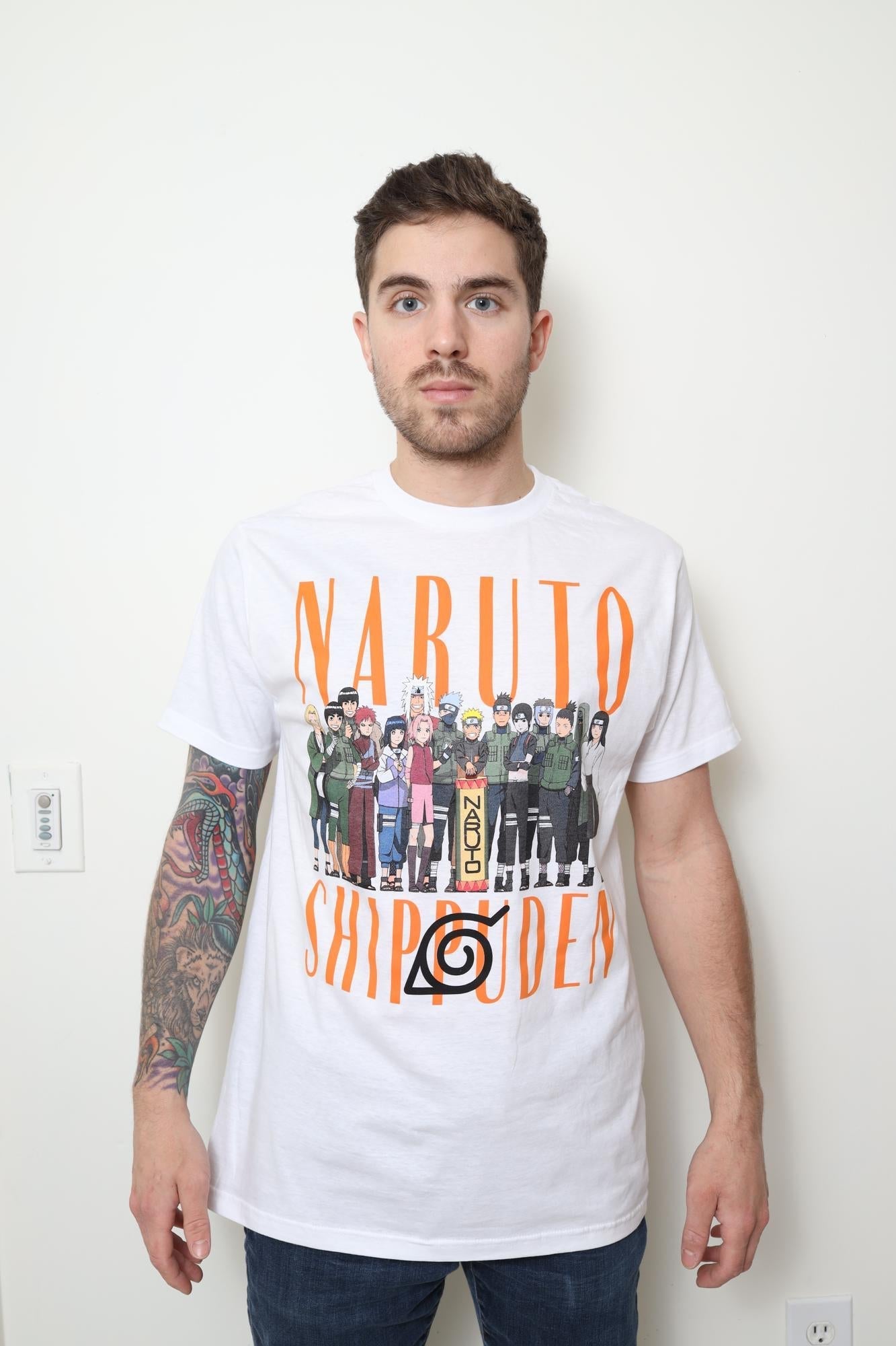 Naruto Shippuden Hidden Leaf Teams Adult T-Shirt - Fundom