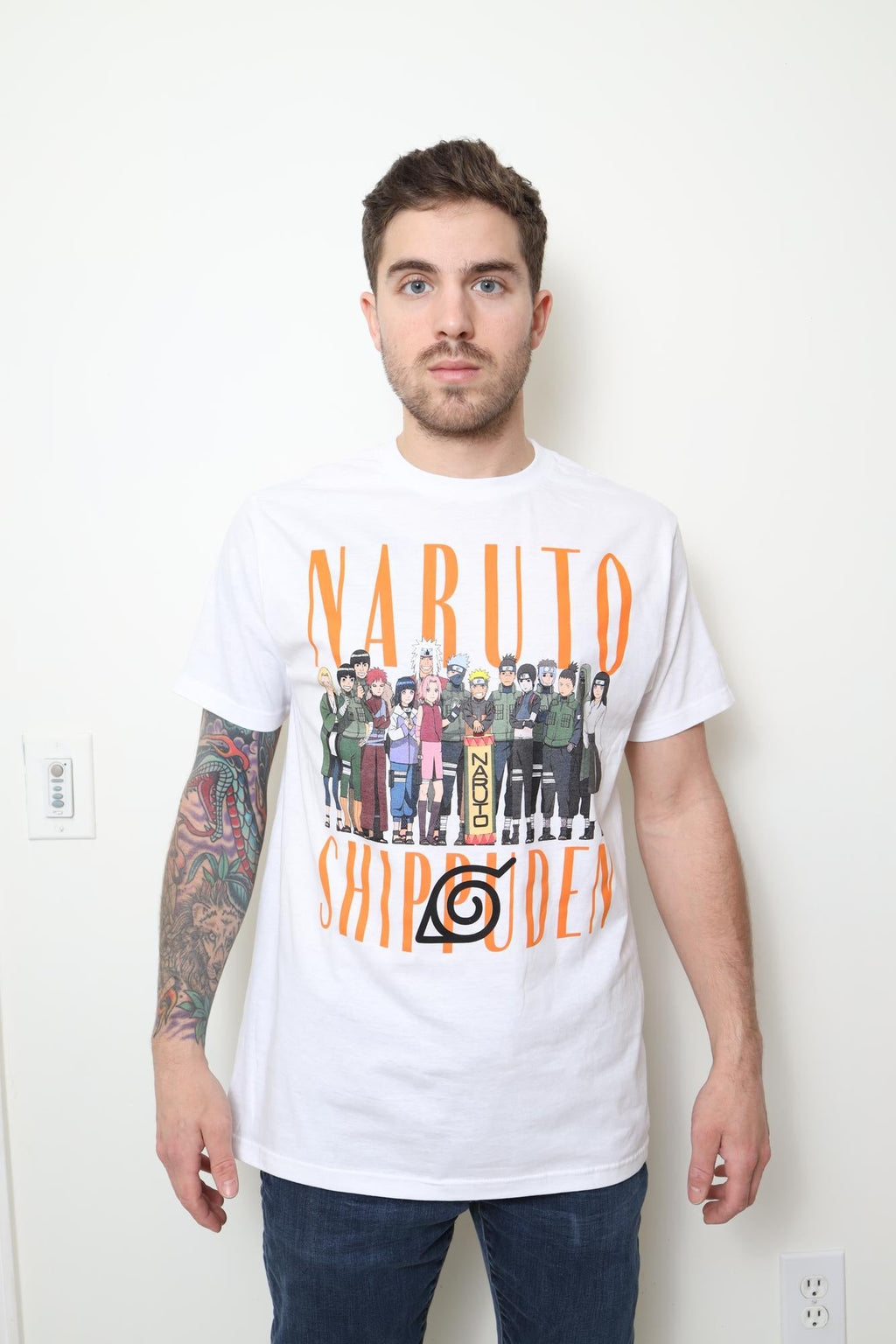 Naruto Shippuden Hidden Leaf Teams Adult T-Shirt - Fundom