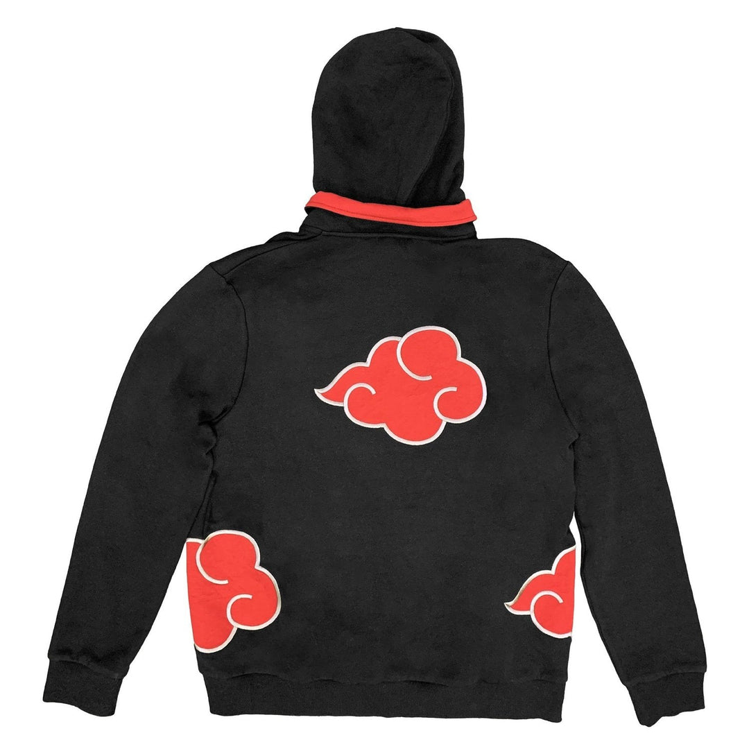 Naruto Shippuden Itachi Akatsuki Hidden Leaf Symbol Cosplay Hoodie With Headband - Fundom