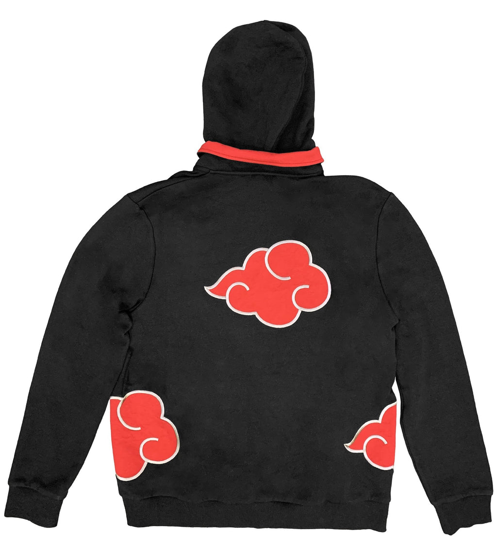 Naruto Shippuden Itachi Akatsuki Hidden Leaf Symbol Cosplay Hoodie With Headband - Fundom