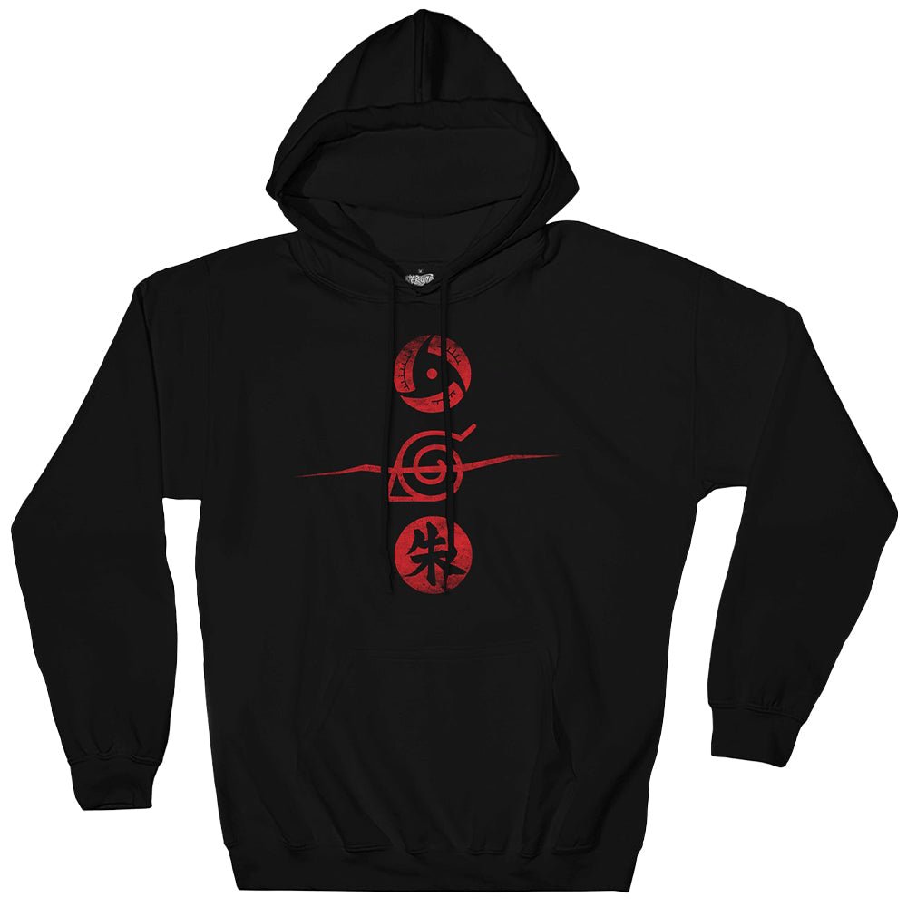 Naruto Shippuden Itachi Uchiha Mangekyo Sharingan Licensed Adult Hoodie - Fundom