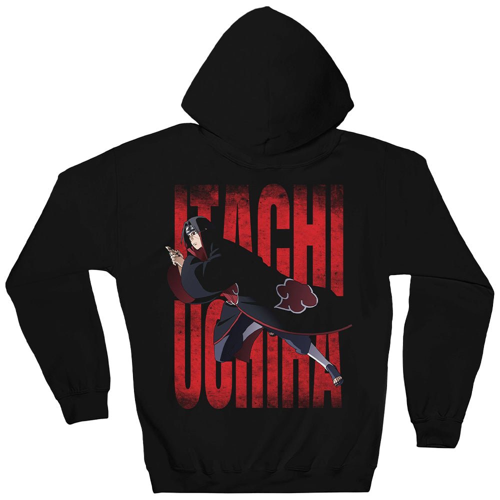 Naruto Shippuden Itachi Uchiha Mangekyo Sharingan Licensed Adult Hoodie - Fundom