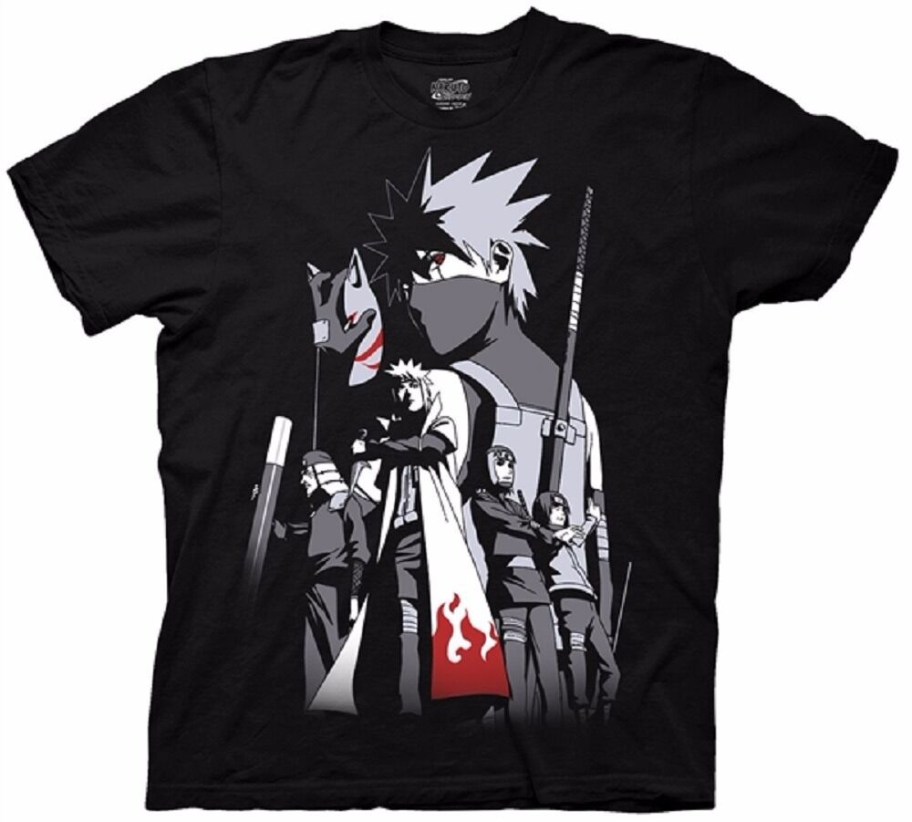 Naruto Shippuden Kakashi Story Anime Adult T-Shirt - Fundom