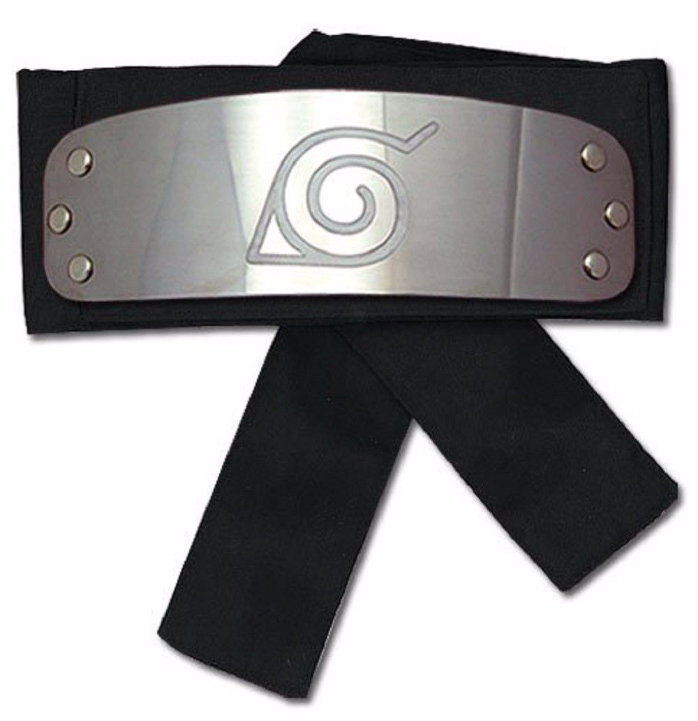 Naruto Shippuden Leaf Village Logo Headband Anime Ninja Bandana - Fundom