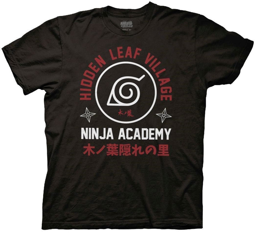 Naruto Shippuden - Ninja Academy Adult T Shirt - Fundom