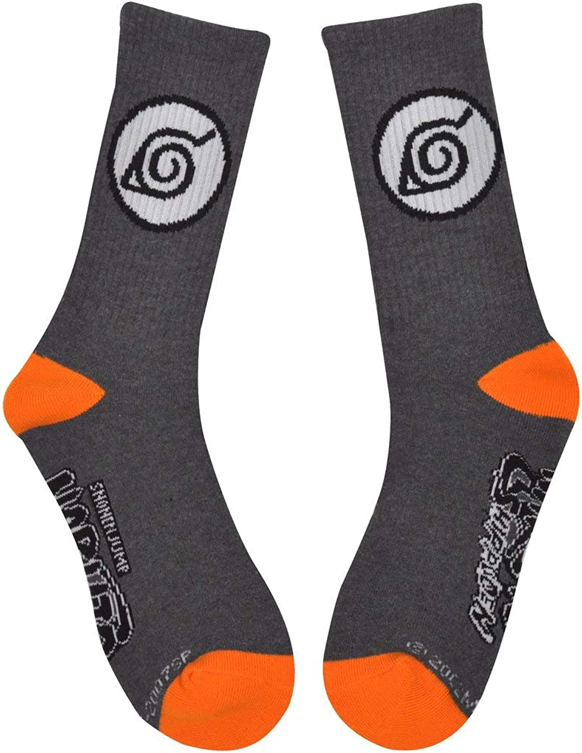 Naruto Shippuden Symbol Anime Athletic Crew Socks - Fundom