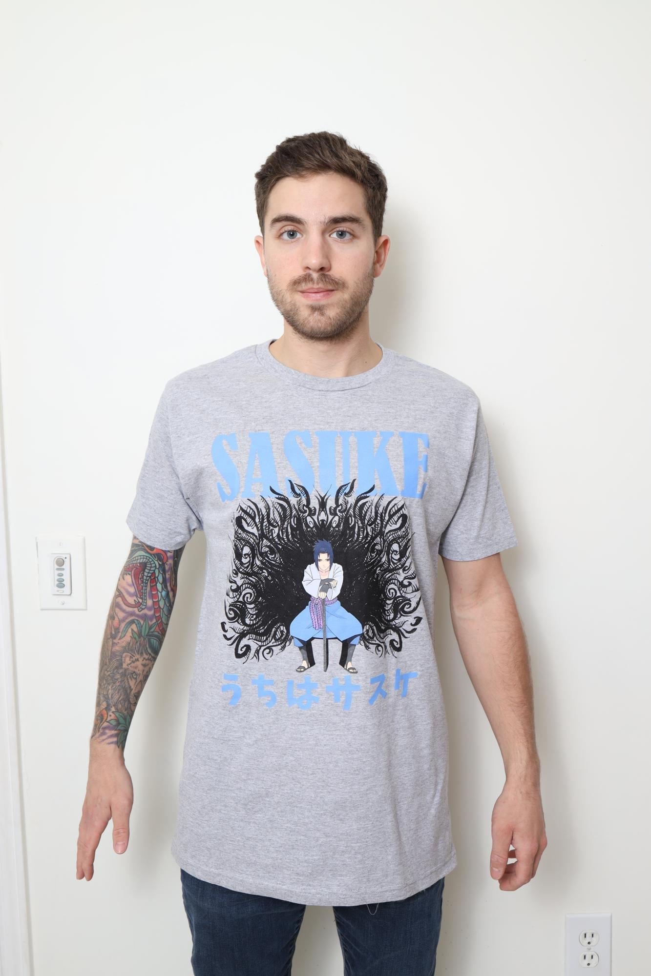 Naruto Shippuden Taka Sasuke Amaterasu Adult T-Shirt - Fundom