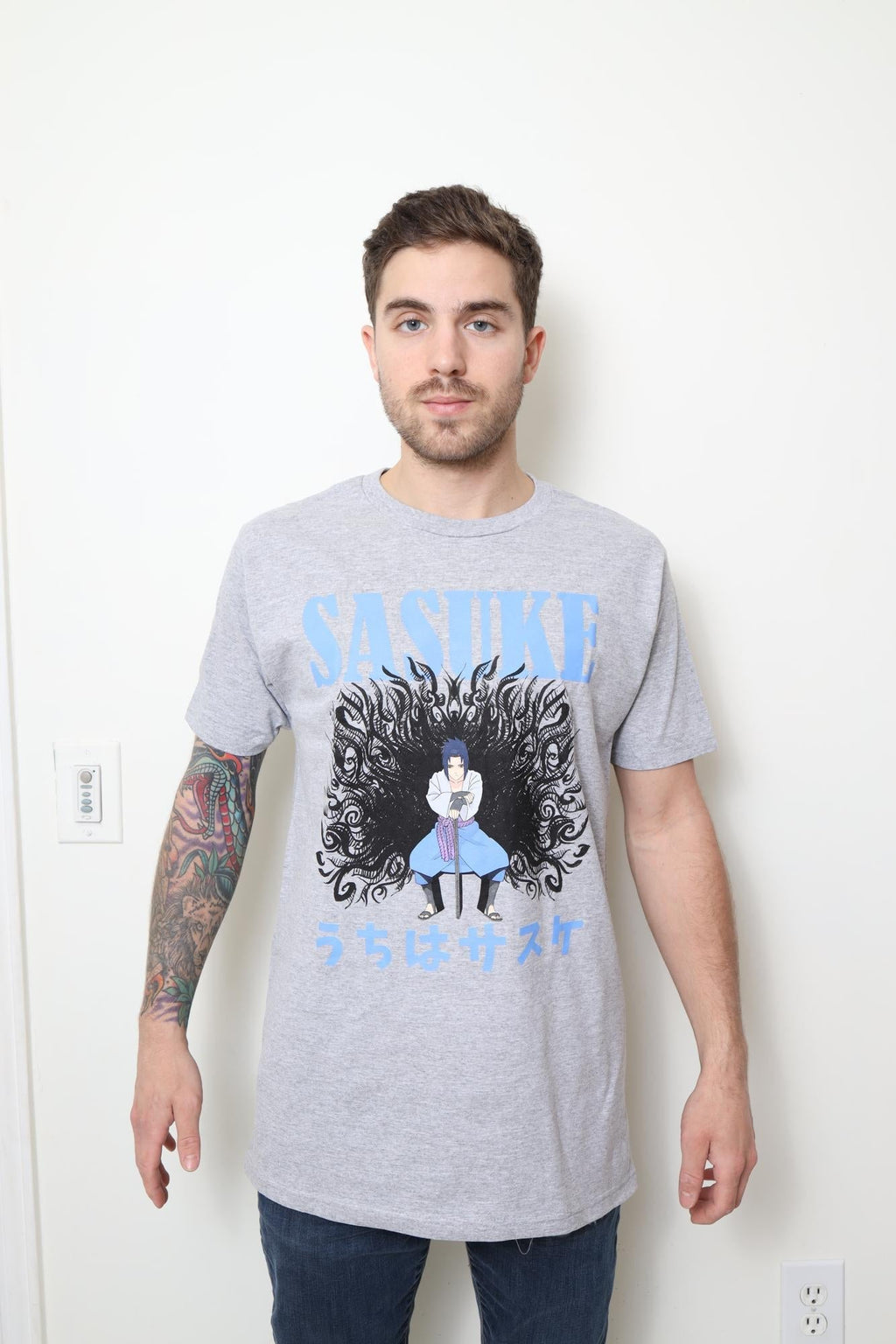 Naruto Shippuden Taka Sasuke Amaterasu Adult T-Shirt - Fundom