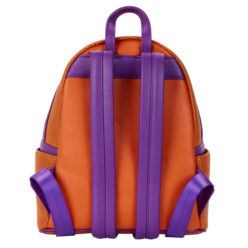 NBA Los Angeles Lakers Basketball Logo Mini Backpack Double Strap Shoulder Bag Purse - Fundom