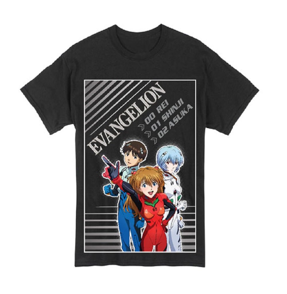 Neon Genesis Evangelion Movie Group Adult T-Shirt - Fundom