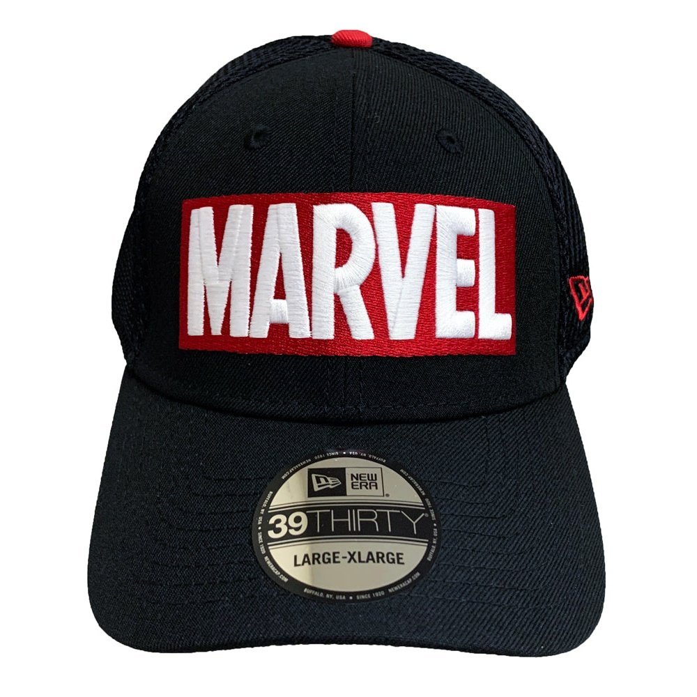 New Era 39THIRTY Fitted Hat Marvel Neo Logo 80th Size L/XL - Fundom