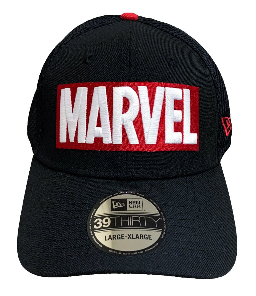 New Era 39THIRTY Fitted Hat Marvel Neo Logo 80th Size M/L - Fundom