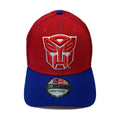 New Era 39THIRTY Transformers Autobot Symbol Red & Blue Fitted Hat - Fundom
