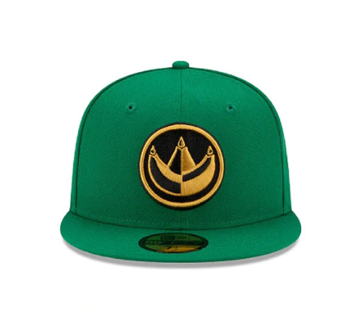 New Era 59FIFTY Power Rangers Green Ranger Fitted Cap Hat - Fundom
