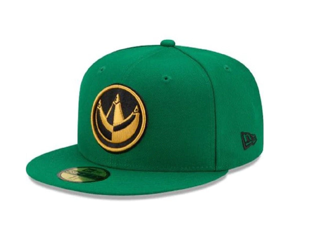 New Era 59FIFTY Power Rangers Green Ranger Fitted Cap Hat - Fundom