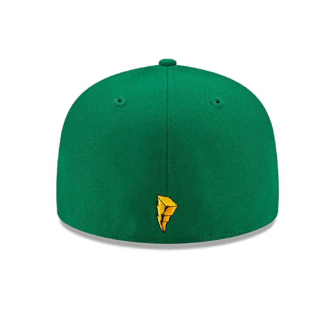 New Era 59FIFTY Power Rangers Green Ranger Fitted Cap Hat - Fundom