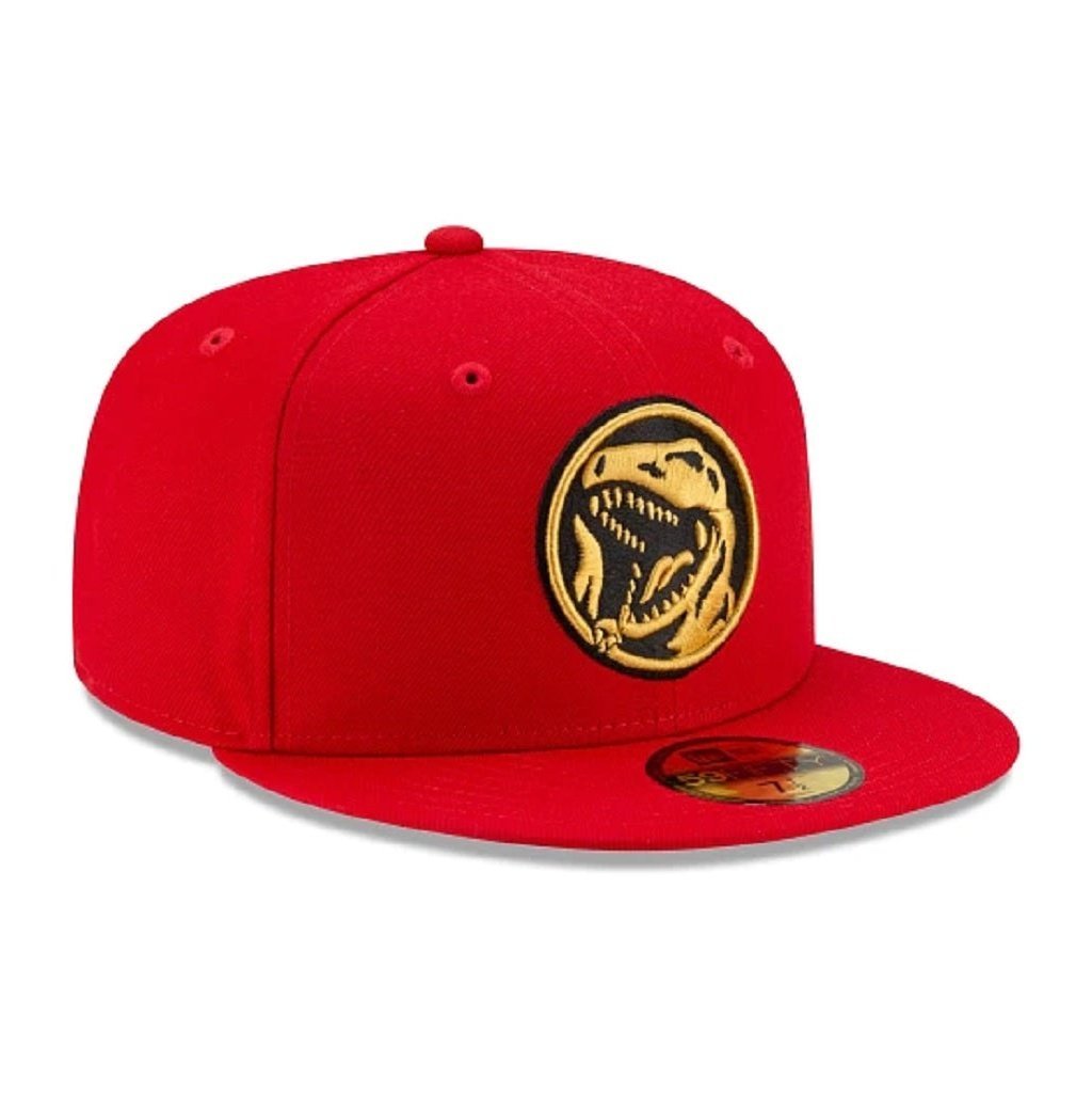 New Era 59FIFTY Power Rangers Red Ranger Fitted Cap Hat – Fundom