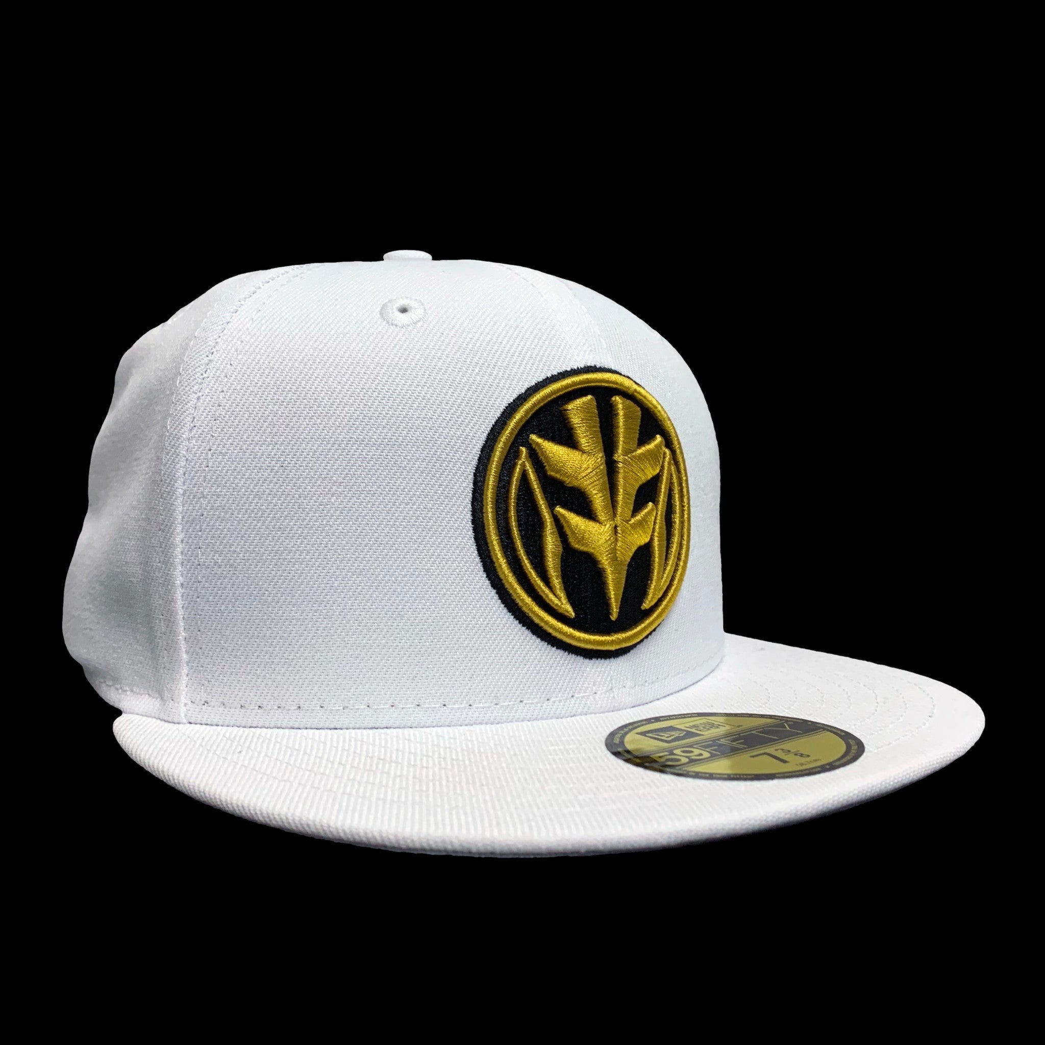 New Era 59FIFTY Power Rangers White Ranger Fitted Cap Hat - Fundom