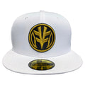 New Era 59FIFTY Power Rangers White Ranger Fitted Cap Hat - Fundom