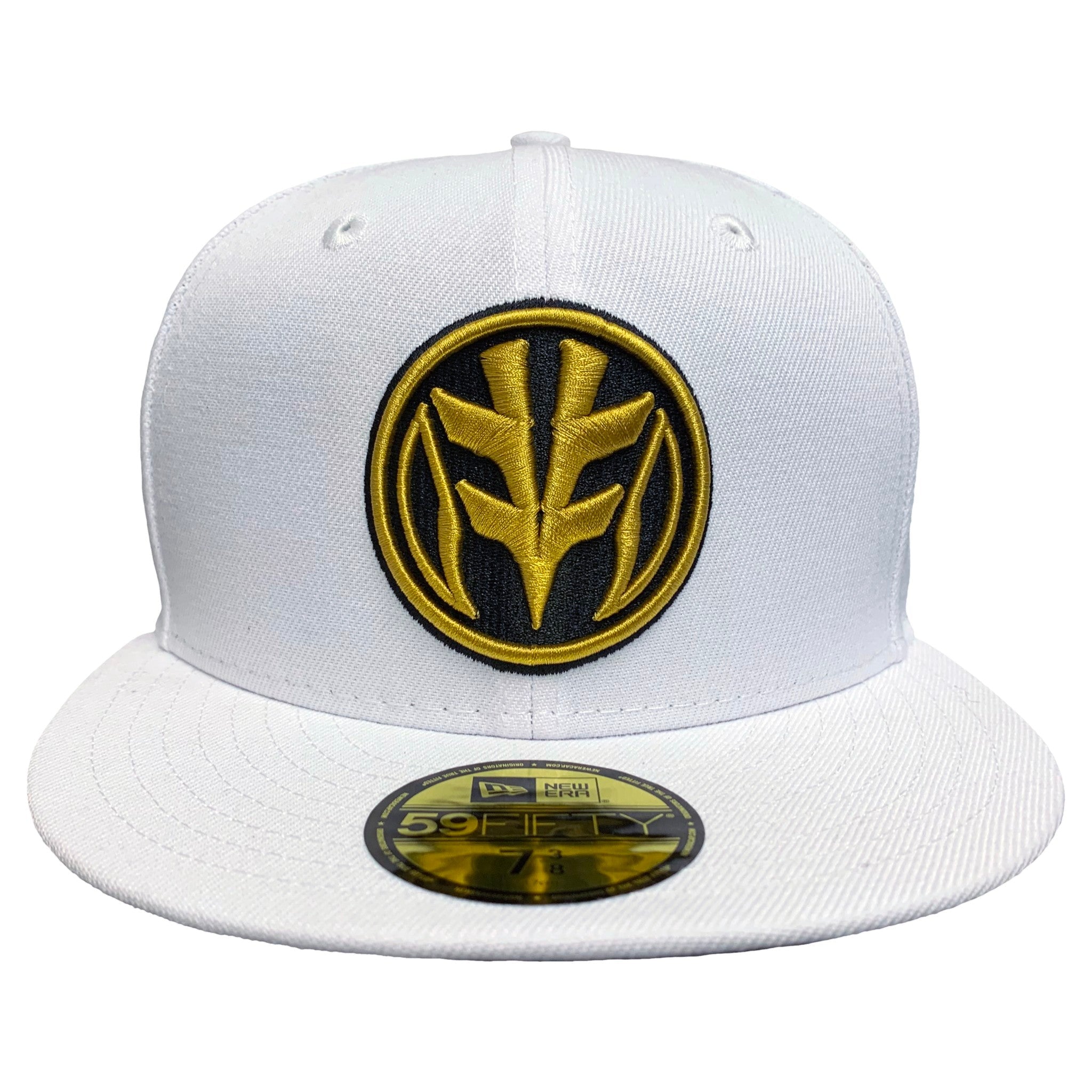 New Era 59FIFTY Power Rangers White Ranger Fitted Cap Hat - Fundom