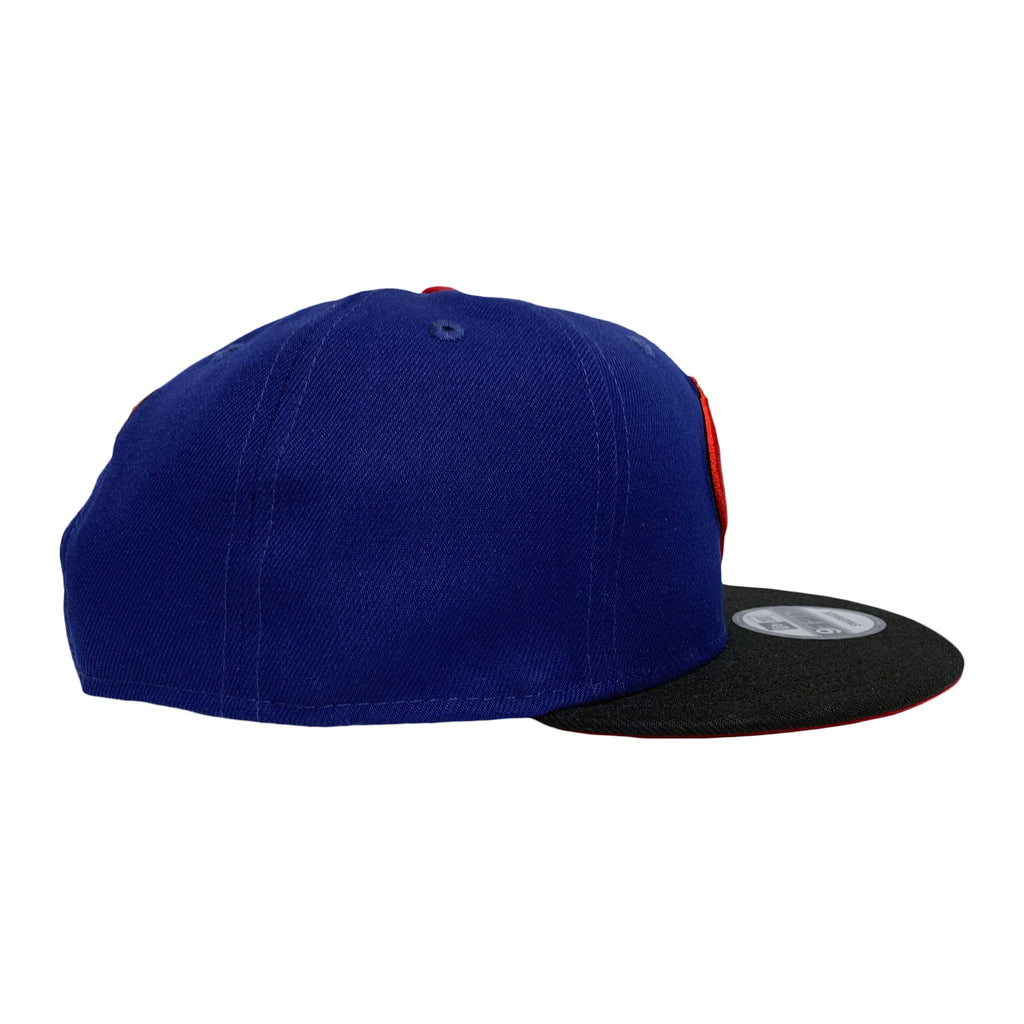 New Era 9FIFTY G.I. Joe Cobra Logo Snapback Hat Cap Royal Black Red - Fundom