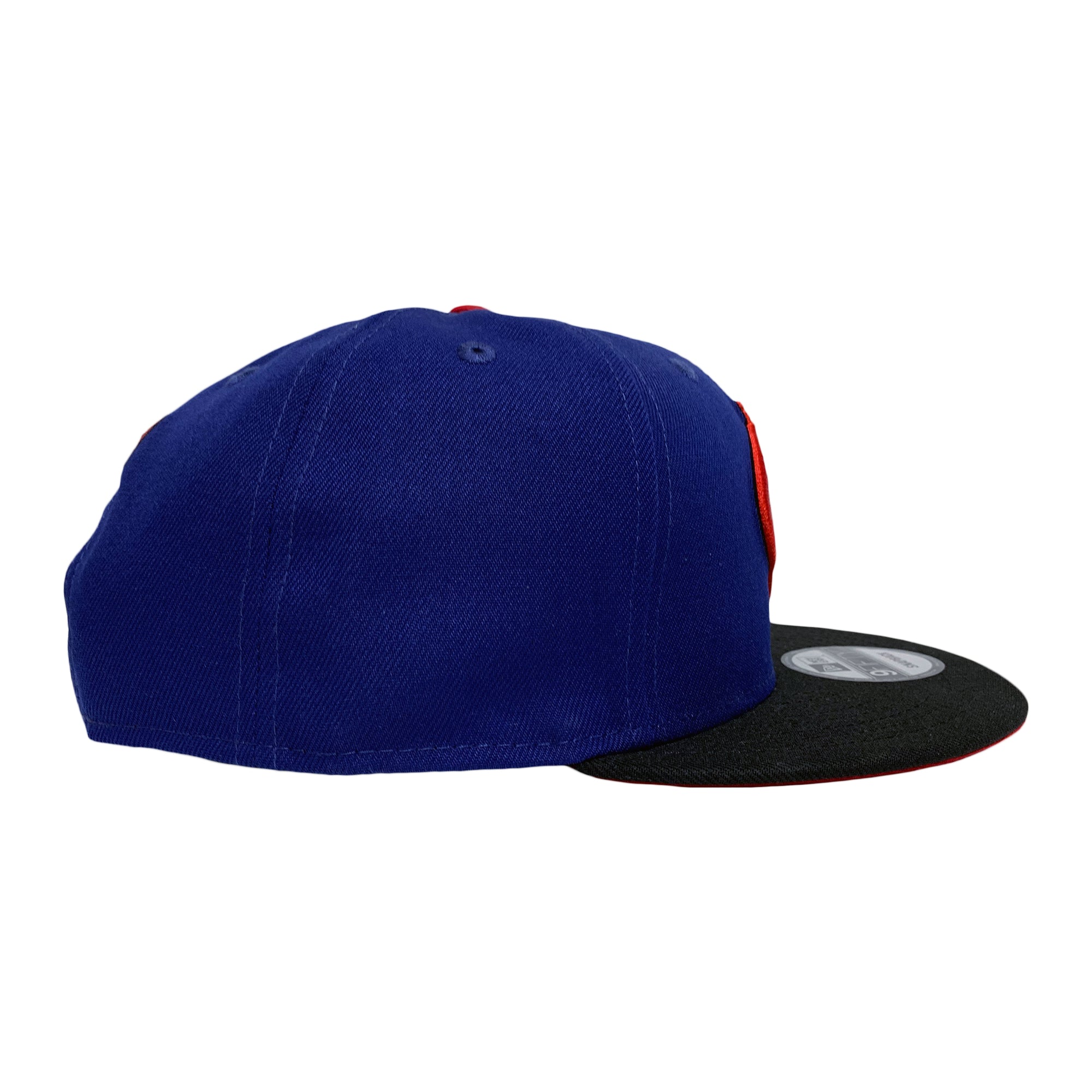 New Era 9FIFTY G.I. Joe Cobra Logo Snapback Hat Cap Royal Black Red - Fundom