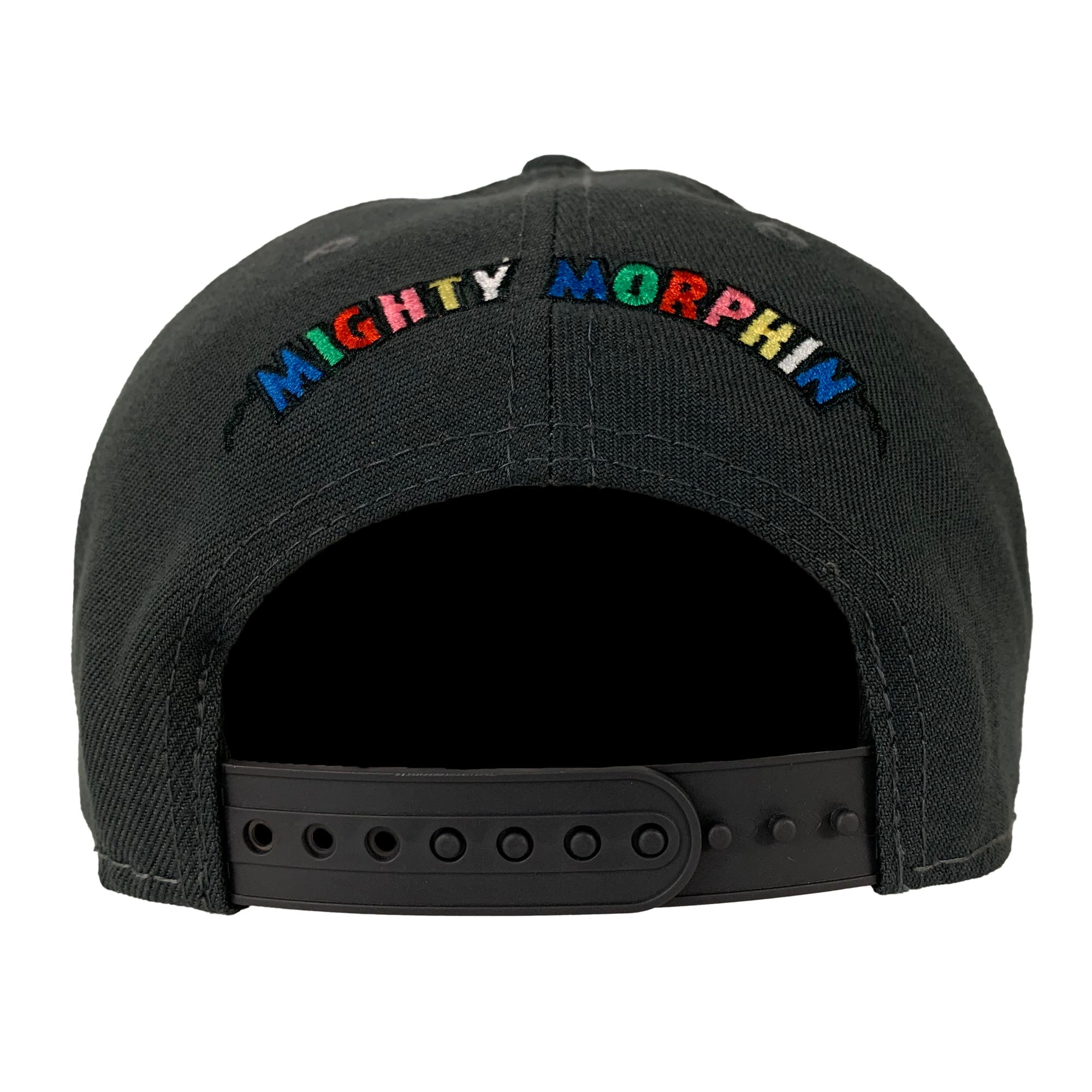 New Era 9FIFTY Mighty Morphin Power Rangers Bolt Symbol Snapback Hat Cap One Size - Fundom