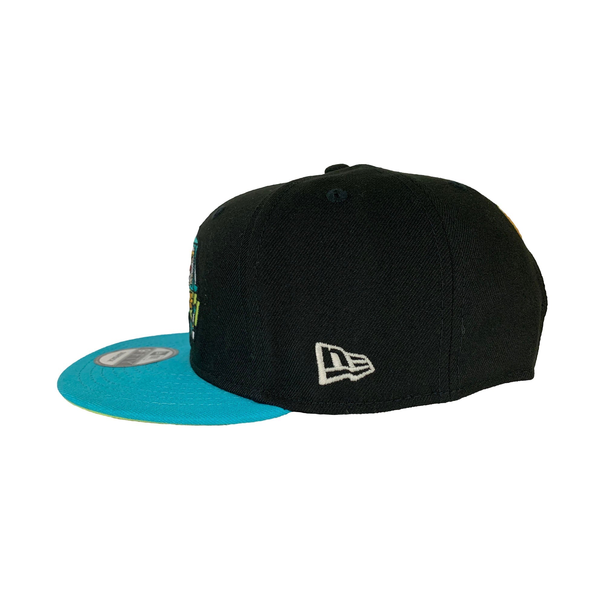 New Era 9FIFTY Scooby Doo Mystery Machine Black Snapback Hat Cap One Size - Fundom