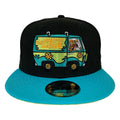 New Era 9FIFTY Scooby Doo Mystery Machine Black Snapback Hat Cap One Size - Fundom