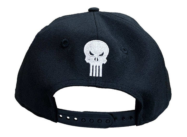 New Era 9FIFTY Snapback Hat Marvel Punisher Skull Logo Cap - Fundom