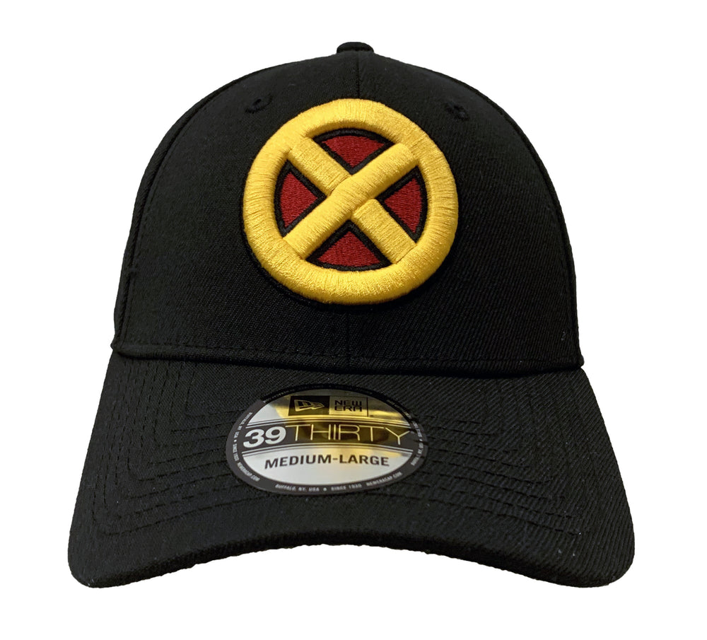 New Era Marvel X - Men Symbol Black 39Thirty Fitted Hat S/M - Fundom